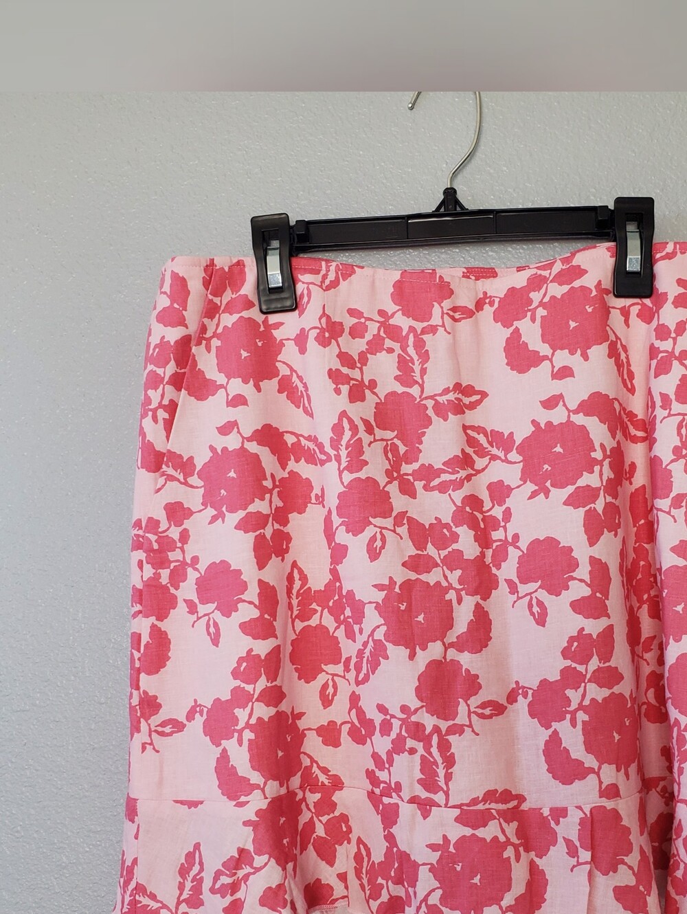 Golftini Floral Pink Linen Skort - Women's Size 8